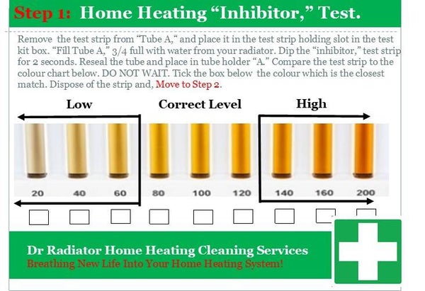 DR Radiator Inhibitor Test Sticks. (1 x 25 pack)