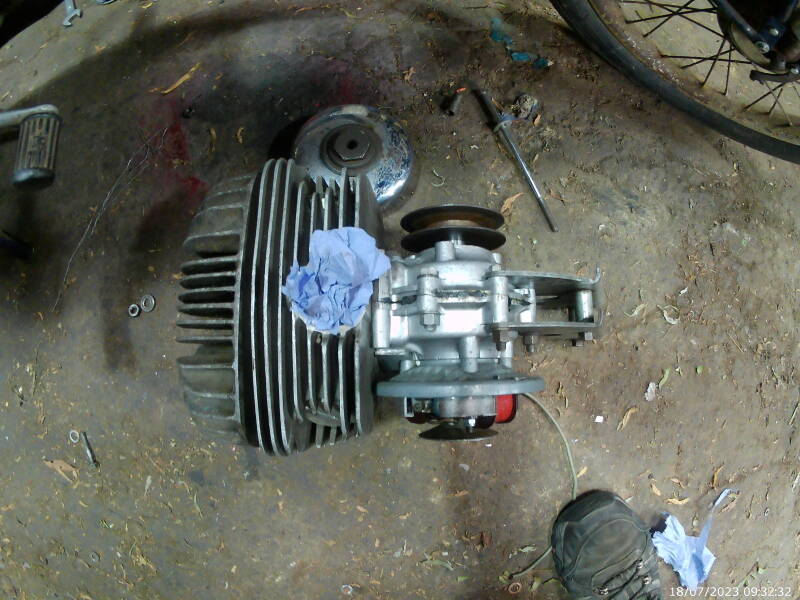 Sr Joseh Ehrlich's 50cc engine with boost port technology