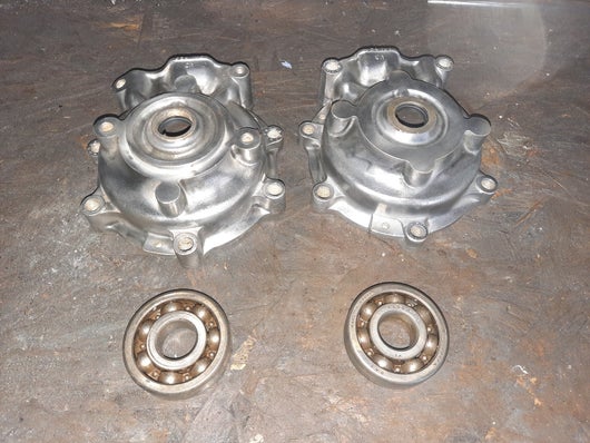 motobecane crankcases with bearings