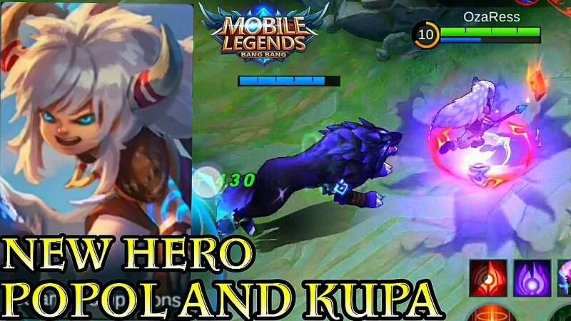 Popol and Kupa New Mobile Legends Bang Bang Hero