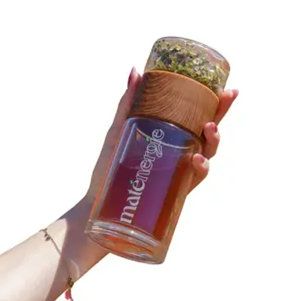 verre infuseur chaud et froid 210ml
