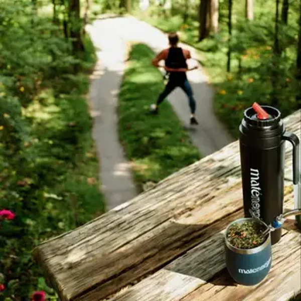 thermos noir 1L bec précis