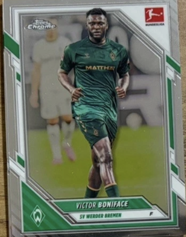 Topps Bundesliga Chrome 25/26 Victor Boniface