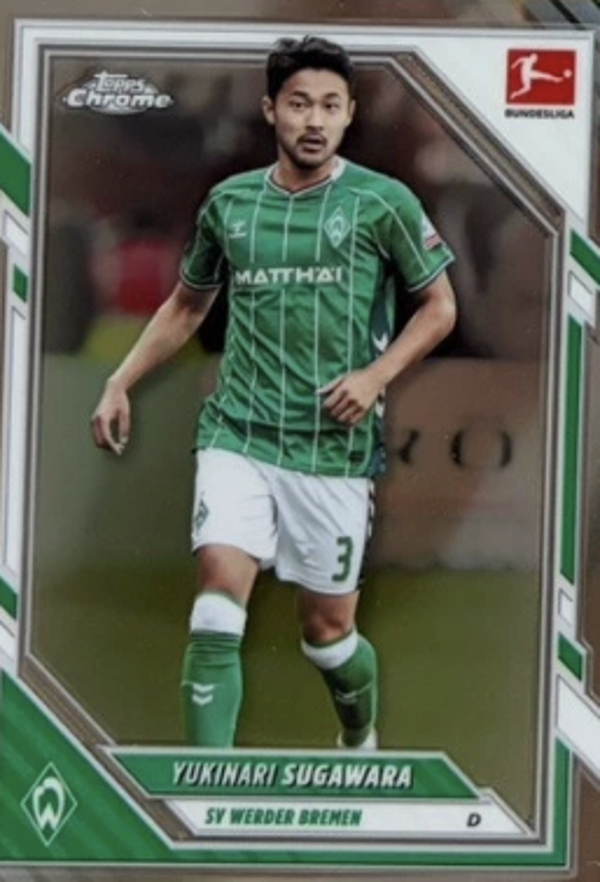 Topps Bundesliga Chrome 25/26 Yukinari Sugawara