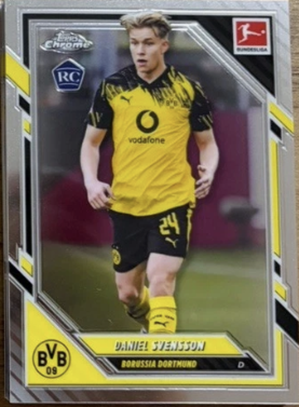 Topps Bundesliga Chrome 25/26 Daniel Svensson RC