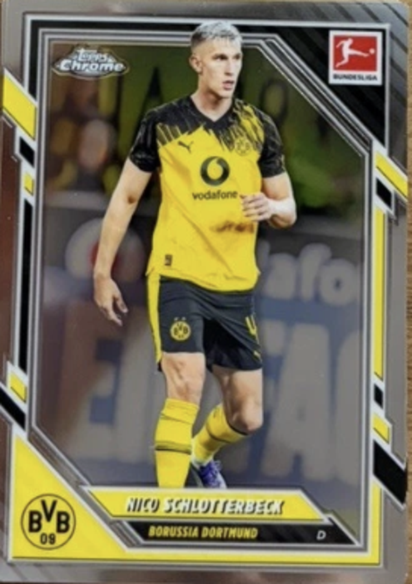 Topps Bundesliga Chrome 25/26 Nico Schlotterbeck