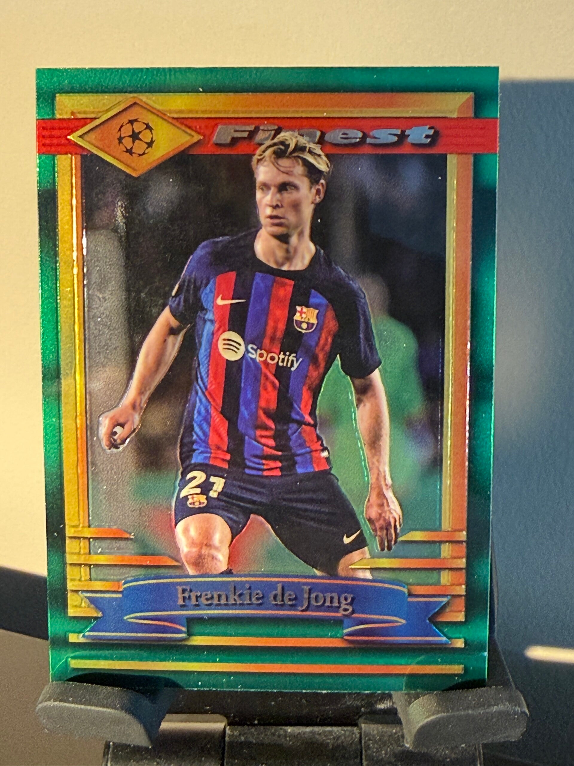 Topps Finest UCC 22/23 - Frenkie de Jong