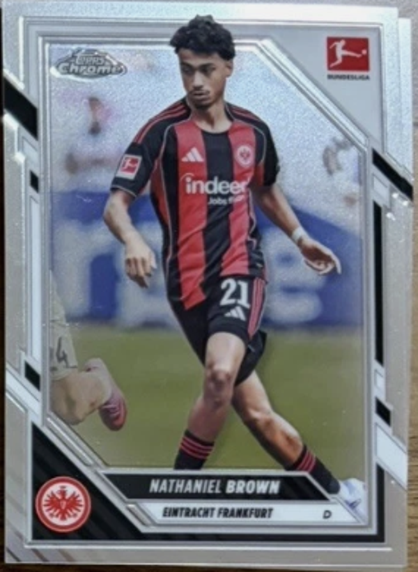 Topps Bundesliga Chrome 25/26 Nathaniel Brown