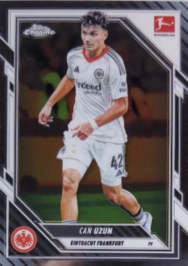 Topps Bundesliga Chrome 25/26 Can Uzun