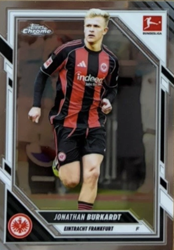 Topps Bundesliga Chrome 25/26 Jonathan Burkardt