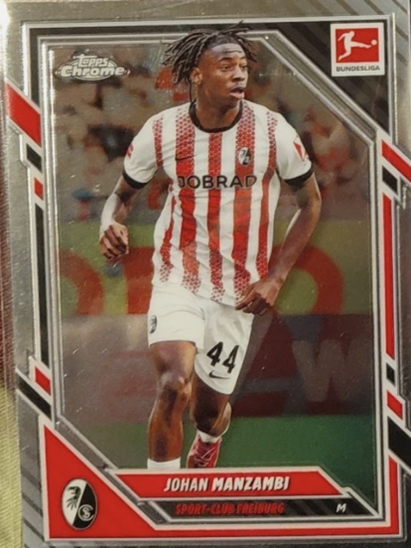 Topps Bundesliga Chrome 25/26 Johan Manzambi