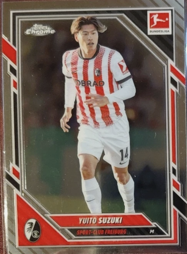 Topps Bundesliga Chrome 25/26 Yuito Suzuki