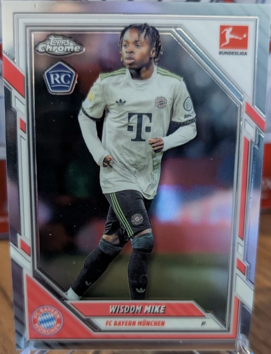 Topps Bundesliga Chrome 25/26 Wisdom Mike RC