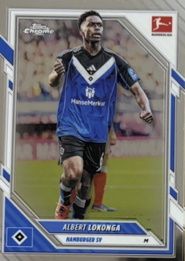 Topps Bundesliga Chrome 25/26 Albert Lokonga