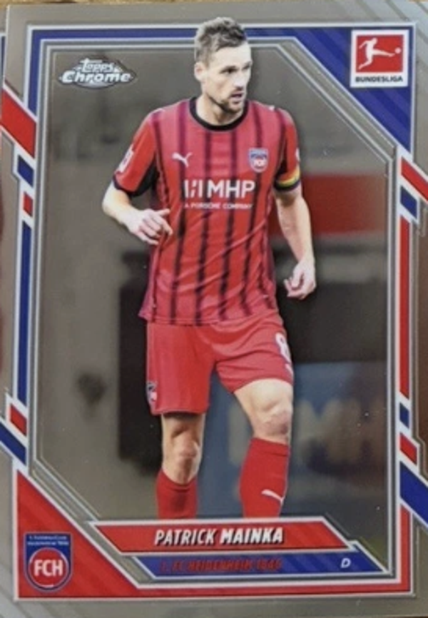 Topps Bundesliga Chrome 25/26 Patrick Mainka