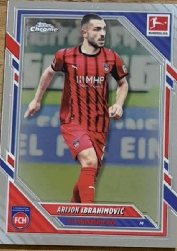 Topps Bundesliga Chrome 25/26 Arijon Ibrahimovic