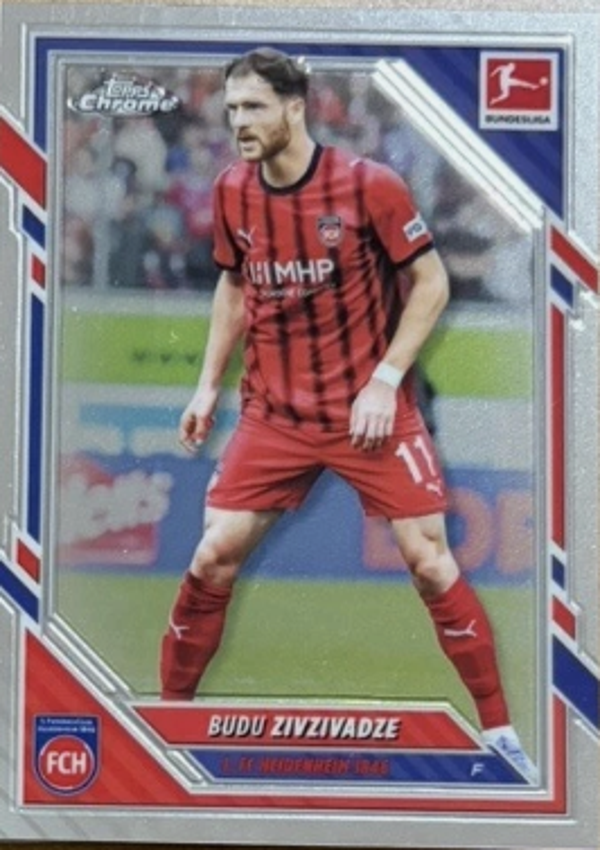 Topps Bundesliga Chrome 25/26 Budu Zivzivadze