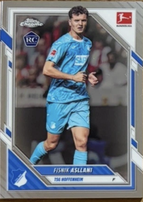 Topps Bundesliga Chrome 25/26 Fisnik Asllani RC