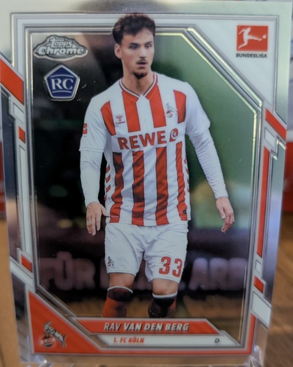 Topps Bundesliga Chrome 25/26 Rav van den Berg RC