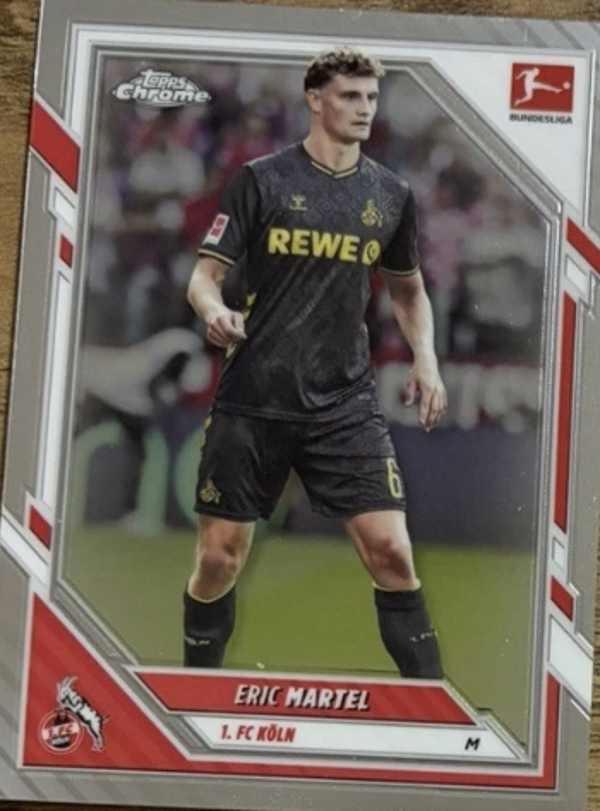 Topps Bundesliga Chrome 25/26 Eric Martel