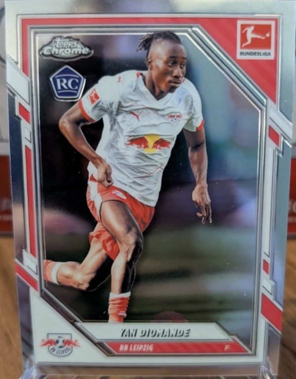 Topps Bundesliga Chrome 25/26 Yan Diomande RC