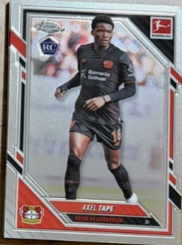 Topps Bundesliga Chrome 25/26 Axel Tape RC