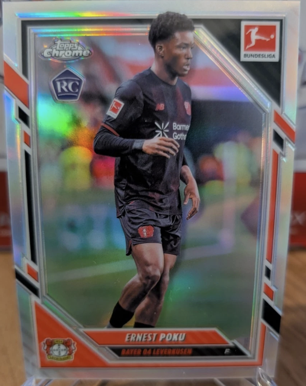 Topps Bundesliga Chrome 25/26 Ernest Poku RC