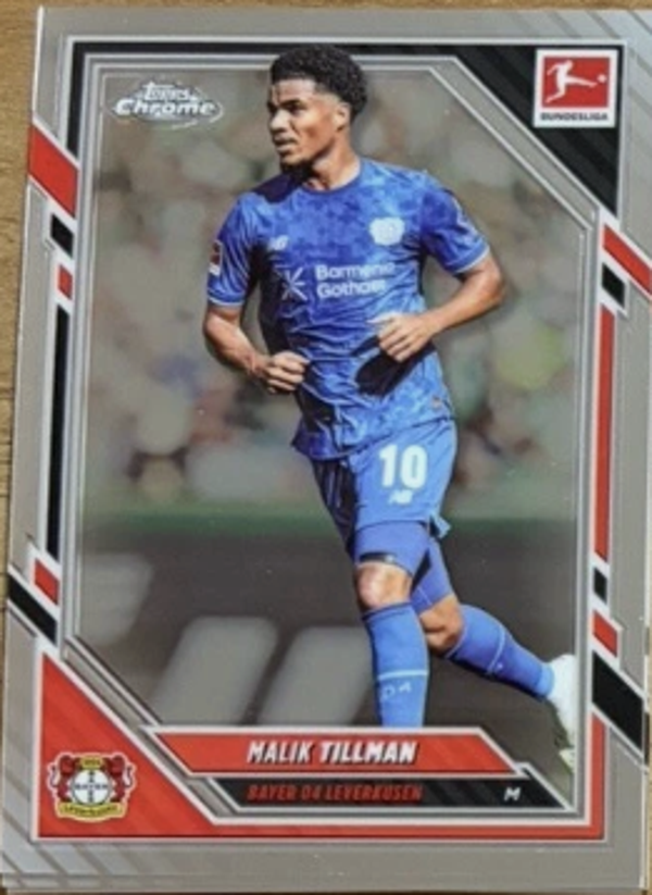 Topps Bundesliga Chrome 25/26 Malik Tillman