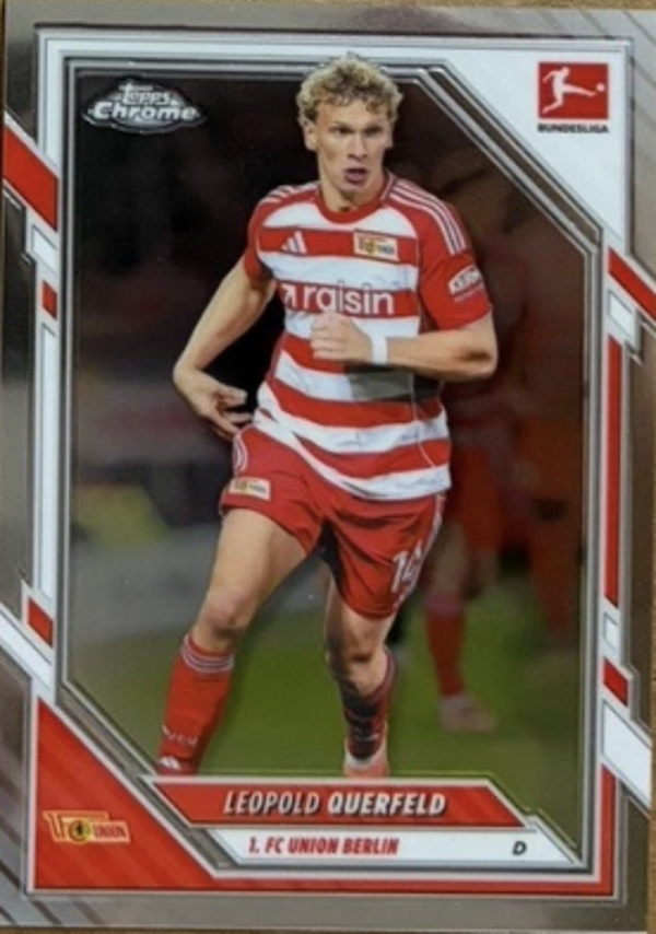 Topps Bundesliga Chrome 25/26 Leopold Querfeld