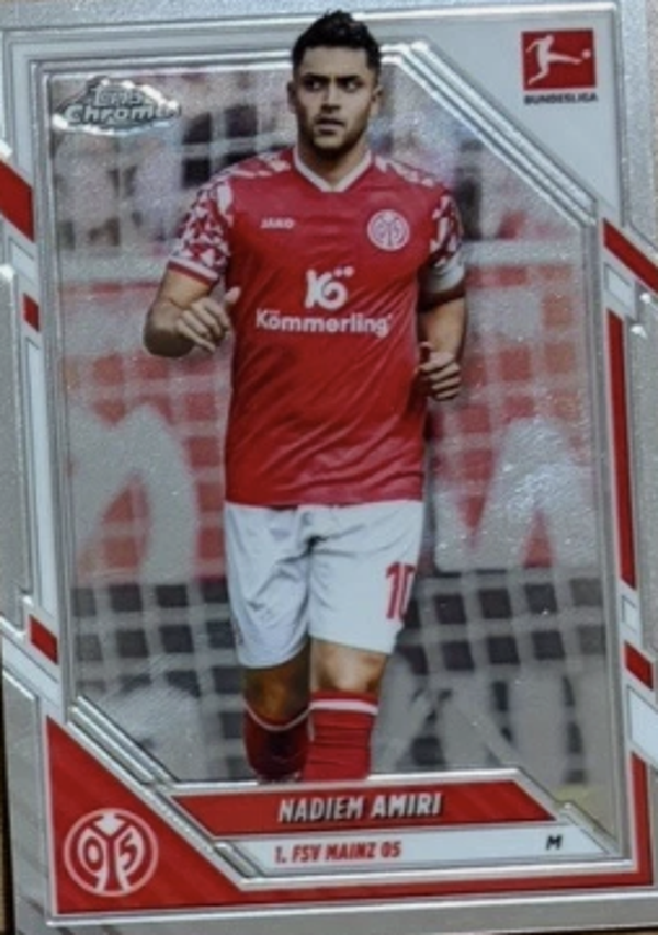 Topps Bundesliga Chrome 25/26 Nadiem Amiri