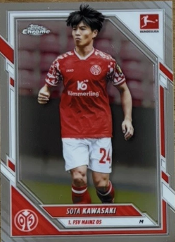 Topps Bundesliga Chrome 25/26 Sota Kawasaki