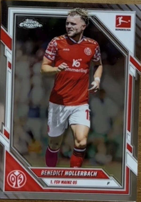 Topps Bundesliga Chrome 25/26 Benedict Hollerbach