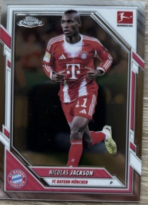 Topps Bundesliga Chrome 25/26 Nicolas Jackson