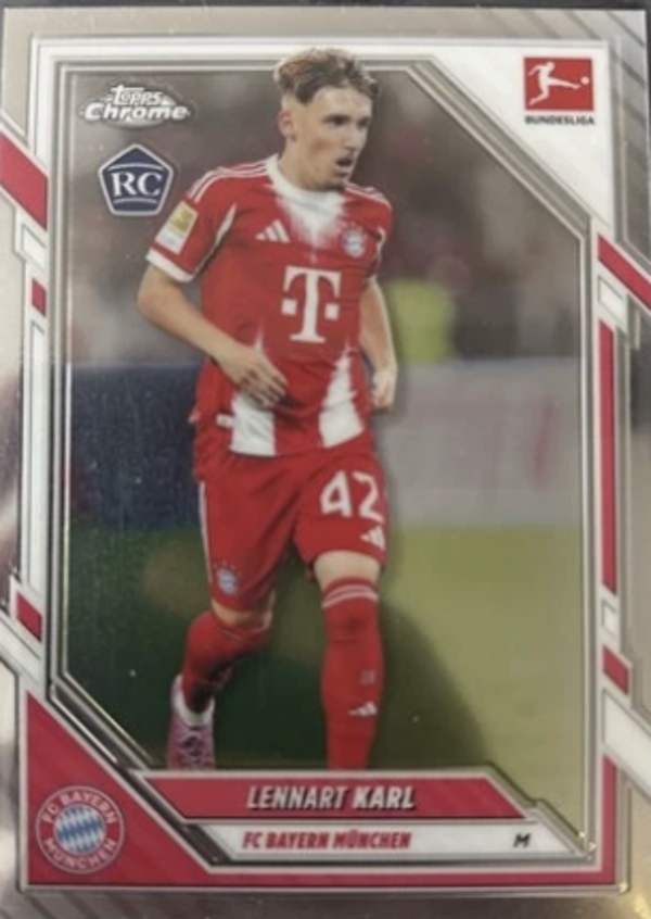 Topps Bundesliga Chrome 25/26 Lennart Karl RC