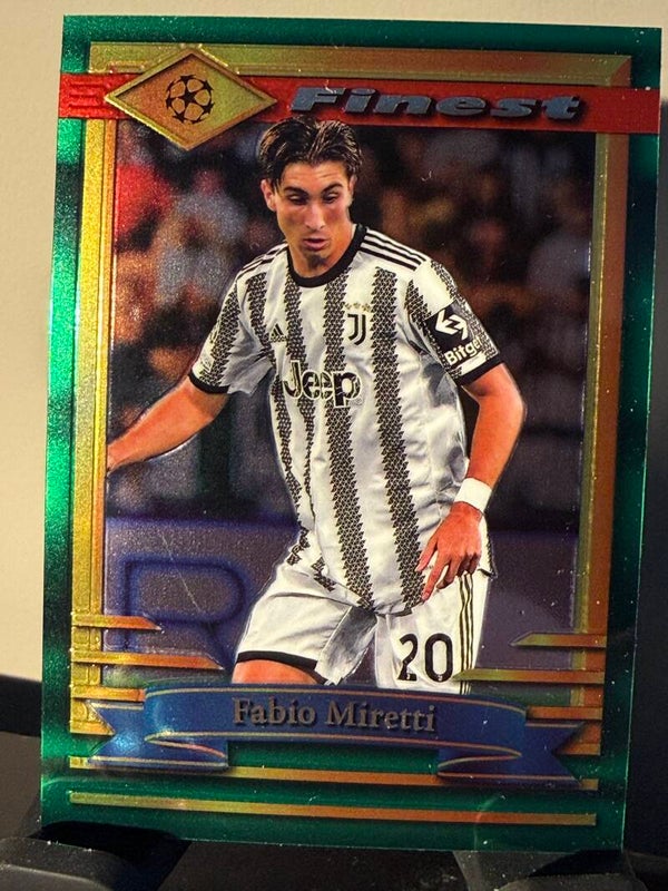 Topps Finest UCC 22/23 - Fabio Miretti