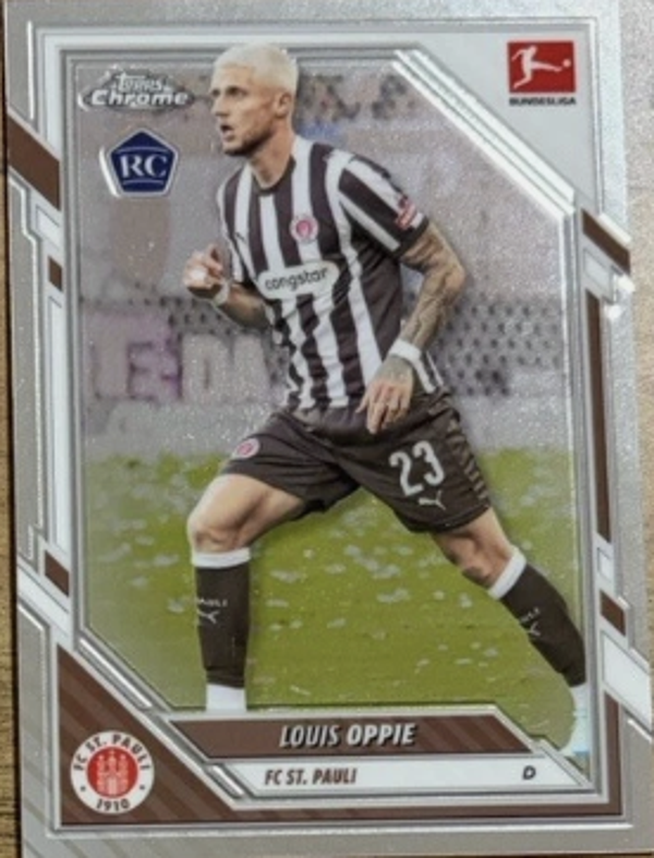 Topps Bundesliga Chrome 25/26 Louis Oppie RC