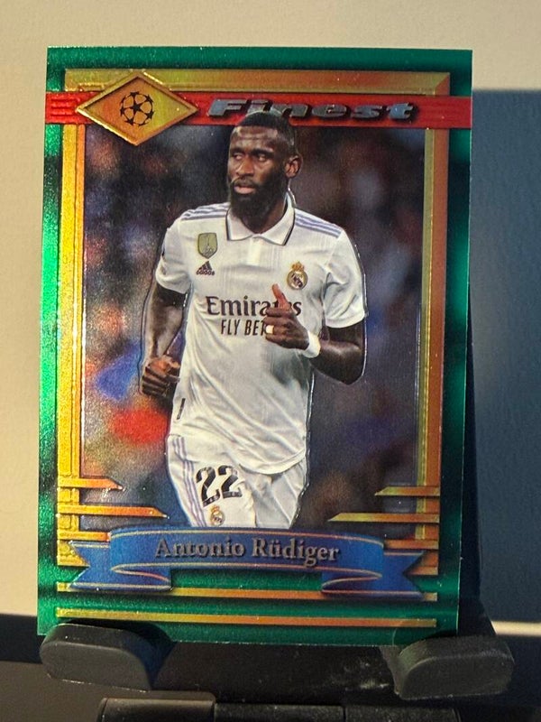 Topps Finest UCC 22/23- Antonio Rüdiger