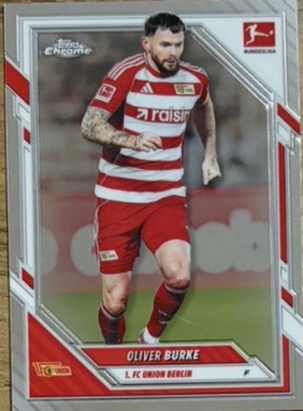 Topps Bundesliga Chrome 25/26 Oliver Burke