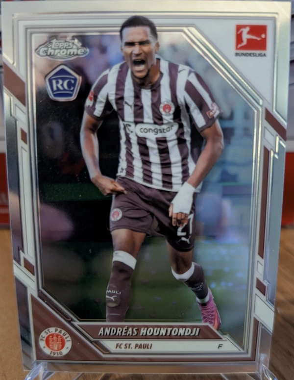 Topps Bundesliga Chrome 25/26 Andreas Hountondji RC