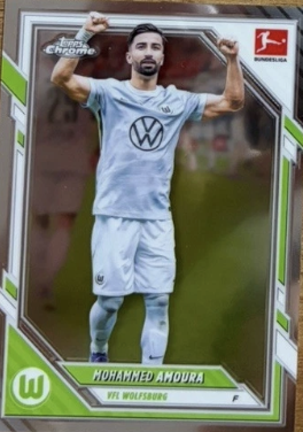 Topps Bundesliga Chrome 25/26 Mohammed Amoura