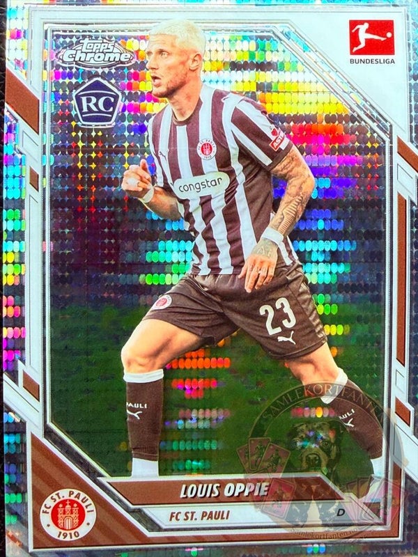 Topps Bundesliga Chrome 25/26 Louis Oppie RC