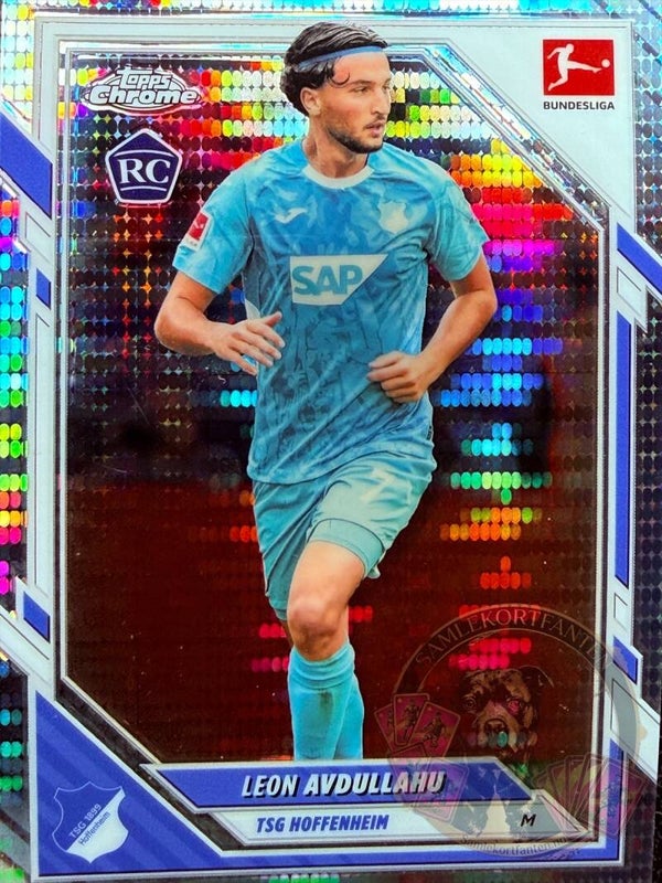Topps Bundesliga Chrome 25/26 Leon Avdullahu RC Parallel