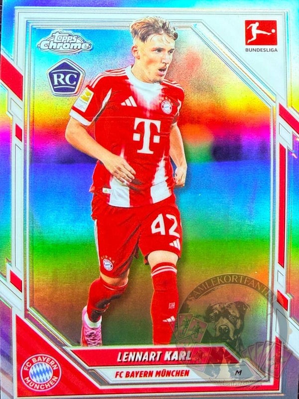 Topps Bundesliga Chrome 25/26 Lennart Karl RC Parallel