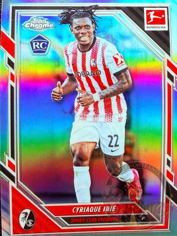 Topps Bundesliga Chrome 25/26 Cyriaque Irie RC Parallel