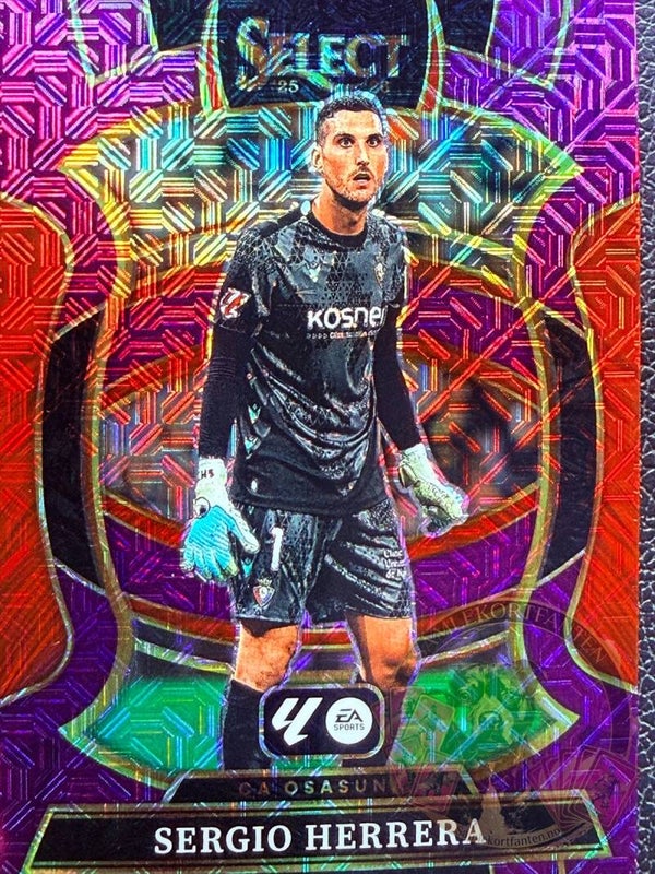 Panini Select La Liga 25/26 Sergio Herrera Parallel