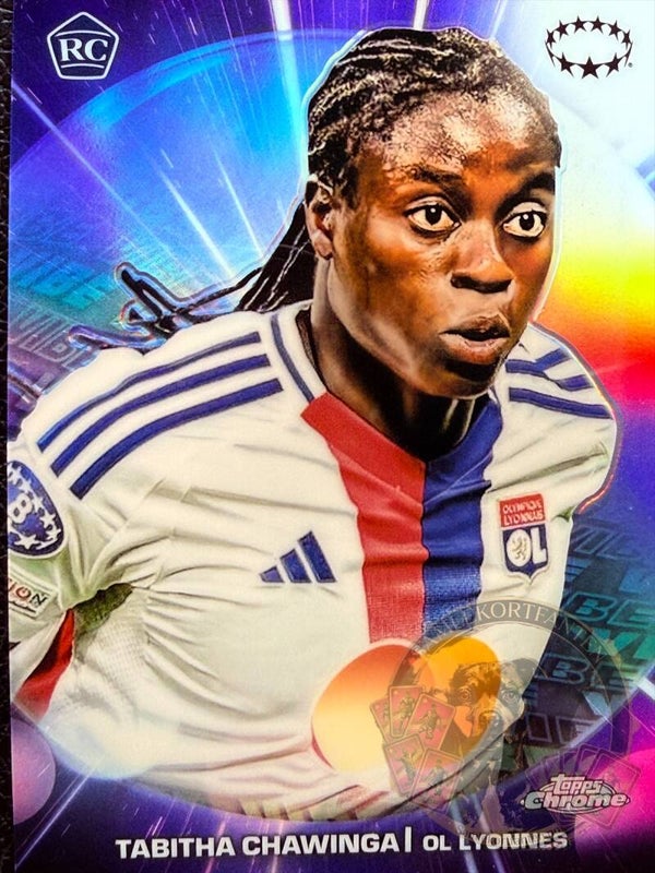 Topps UWCL Chrome 24/25 Tabitha Chawinga RC