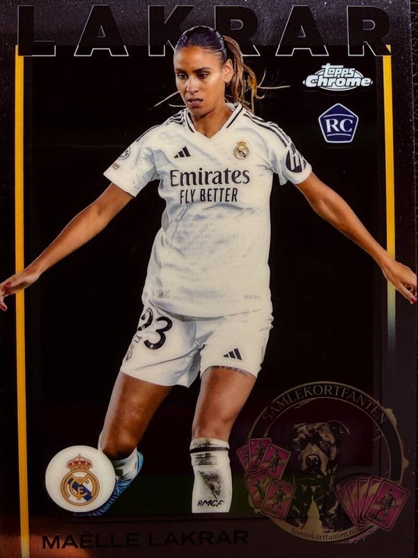 Topps UWCL Chrome 24/25 Maëlle Lakrar RC