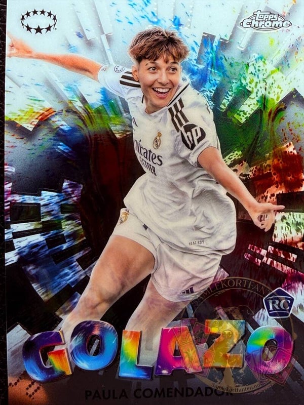 Topps UWCL Chrome 24/25 Paula Comendador RC