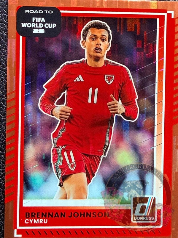 Panini Donruss Road to FIFA World Cup 26 Brennan Johnson