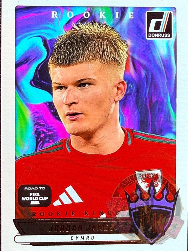 Panini Donruss Road to FIFA World Cup 26 Jordan James RC